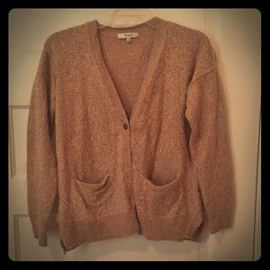 Madewell Beige Cardigan - Cozy and Versatile!